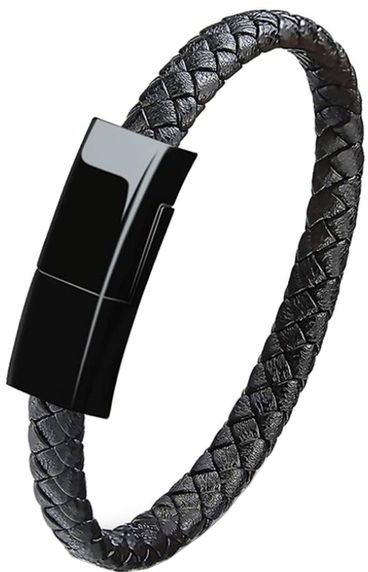 

Кабель ArmorStandart Bracelet Flat USB - Lightning 0.225 м (ARM56175) Black