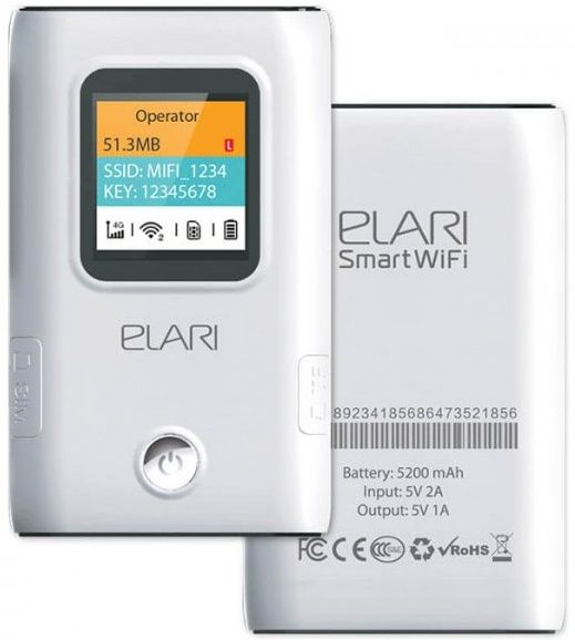 

Маршрутизатор ELARI SmartWiFi 5200 mAh (SW-1)