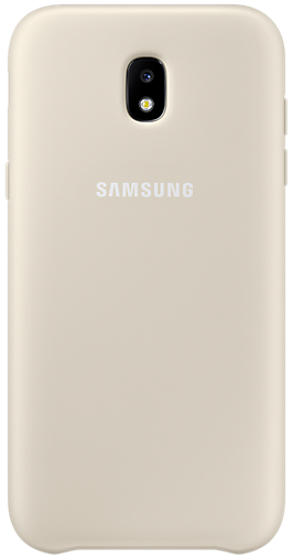 Акція на Чохол Samsung Dual Layer Cover для J530 (EF-PJ530CFEGRU) Gold від Територія твоєї техніки