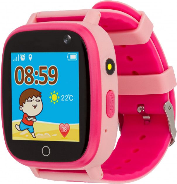 

Смарт-годинник AmiGo GO001 iP67 Pink
