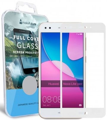 

Захисне скло MakeFuture Full Cover Huawei Nova Lite 2017 White
