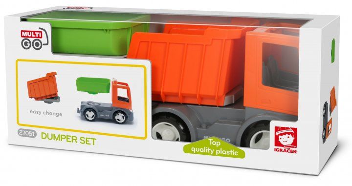 

Самоскид з кузовом MultiGO 1 + 2 - DUMPER - ECO BOX (6407152)