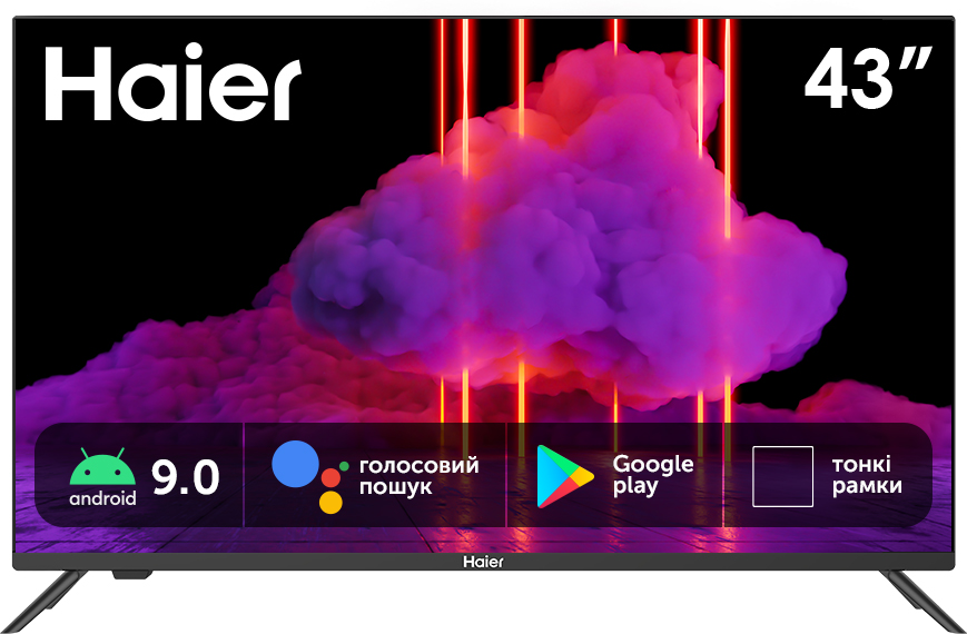 

Телевізор Haier 43 Smart TV MX (DH1U8RD00RU)