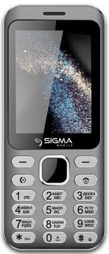

Мобільний телефон Sigma mobile X-style 33 Steel Gray