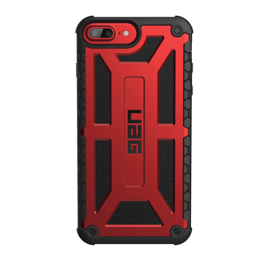 Акція на Чохол UAG iPhone 8/7/6S Monarch Crimson від Територія твоєї техніки