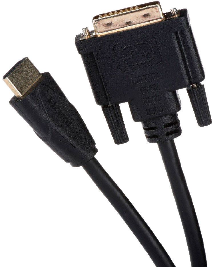 

Кабель 2E HDMI - DVI 24+1 1.8 м (2E-W1701) Black