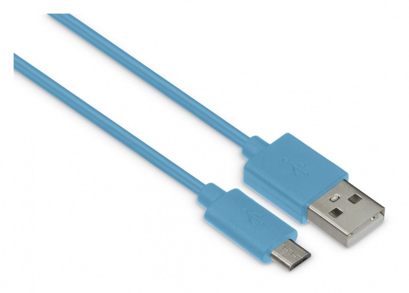 

Кабель KIT Micro USB data/Charge 1m Blue (8600USBDATBLKT)