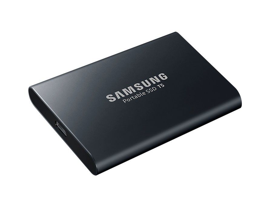 Акция на Жорсткий диск Samsung Portable SSD T5 2TB USB 3.1 Type-C V-NAND TLC (MU-PA2T0B/WW) от Територія твоєї техніки