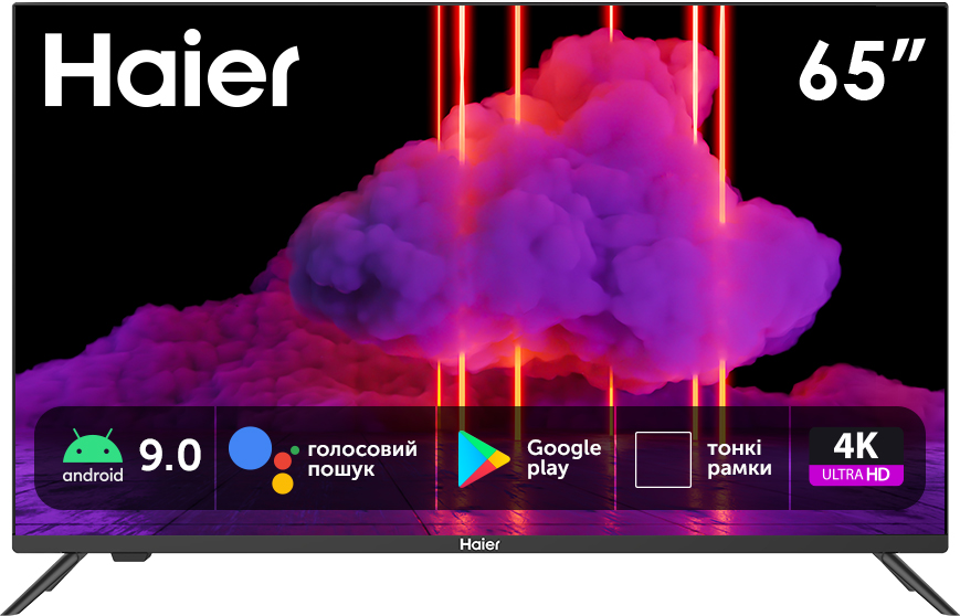 

Телевізор Haier 65 Smart TV MX (DH1VWZD00RU)