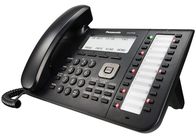 

Системний телефон цифровий Panasonic KX-DT546RU-B Black