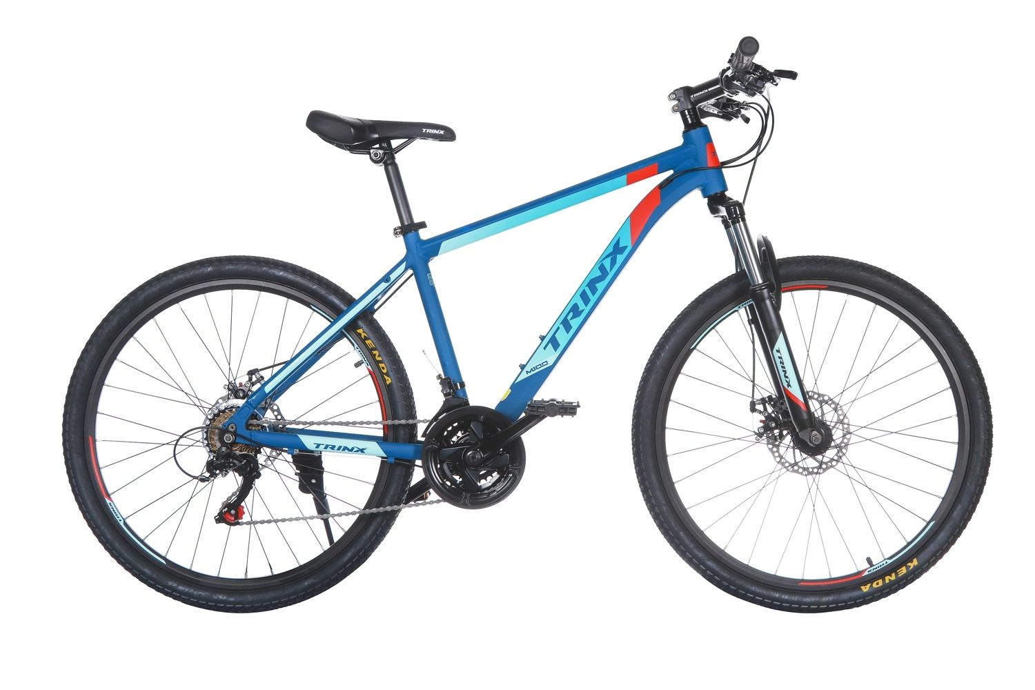 

Велосипед Trinx M100 26" х 17" Matt Black-Red-Cyan