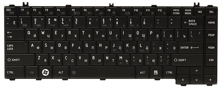 

Клавіатура для ноутбука PowerPlant Toshiba Satellite L600 (KB311958)