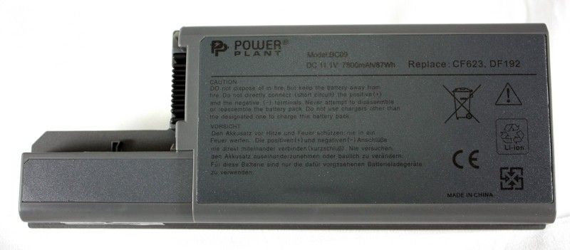 

Акумулятор PowerPlant для DELL Latitude D820 (DF192, DL8200LP) 11.1V 7800mAh (NB00000214)