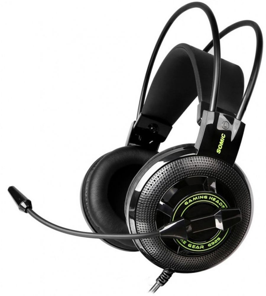 

Гарнітура дротова Somic G925 (9590009920) Black/Green