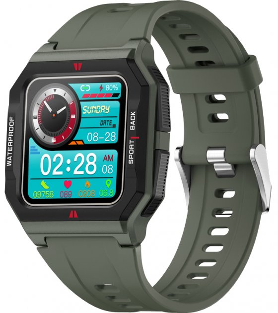 

Смарт-годинник Gelius Pro GP-SW006 (Old School) (2099900863592) Green