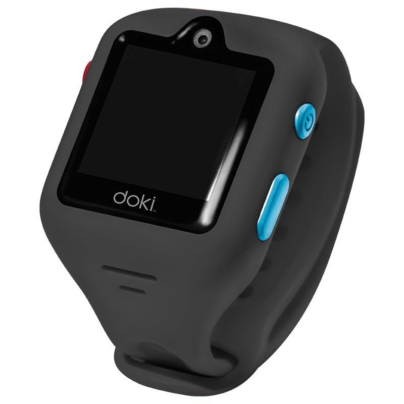 

Детские телефон-часы с GPS трекером Doki Watch S (DOKIWATCH-2101-SG) Shark Grey