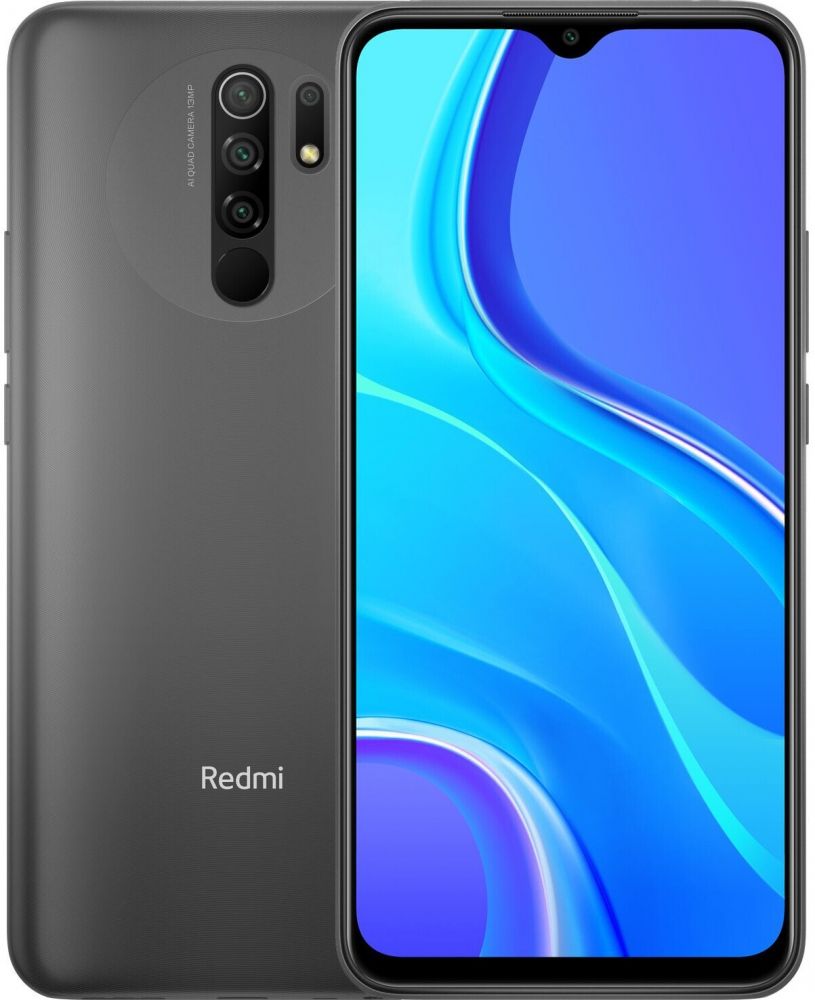 

Смартфон Xiaomi Redmi 9 4/64GB (NFC) Carbon Grey
