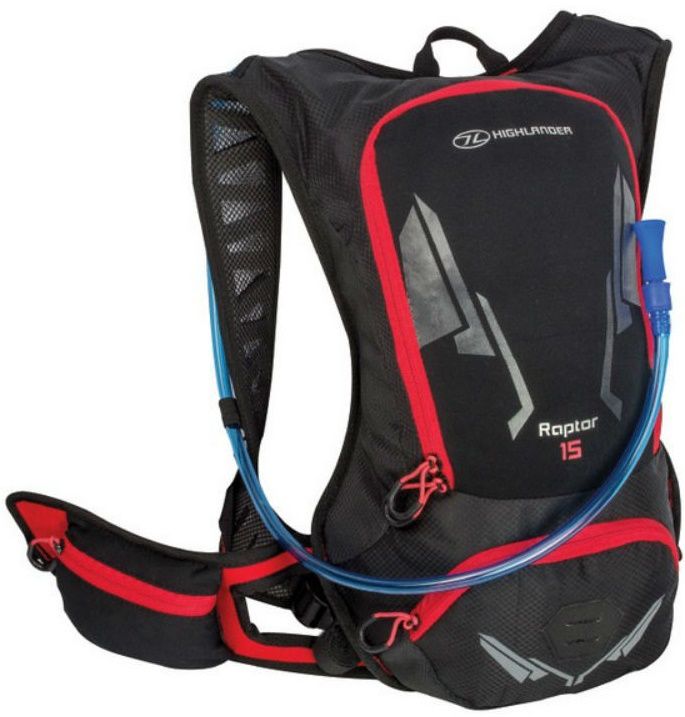 

Рюкзак Highlander Falcon Hydration Pack 15 (924217) Black/Red