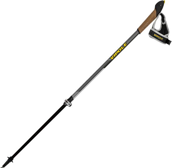 

Треккинговые палки Vipole Instructor Vario Top-Click QL K T Dark DLX S1943 (927592)