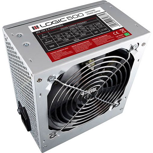 

Блок живлення LOGIC CONCEPT ATX 500W Bulk (ZAS-LOGI-LC-500-ATX-PFC)