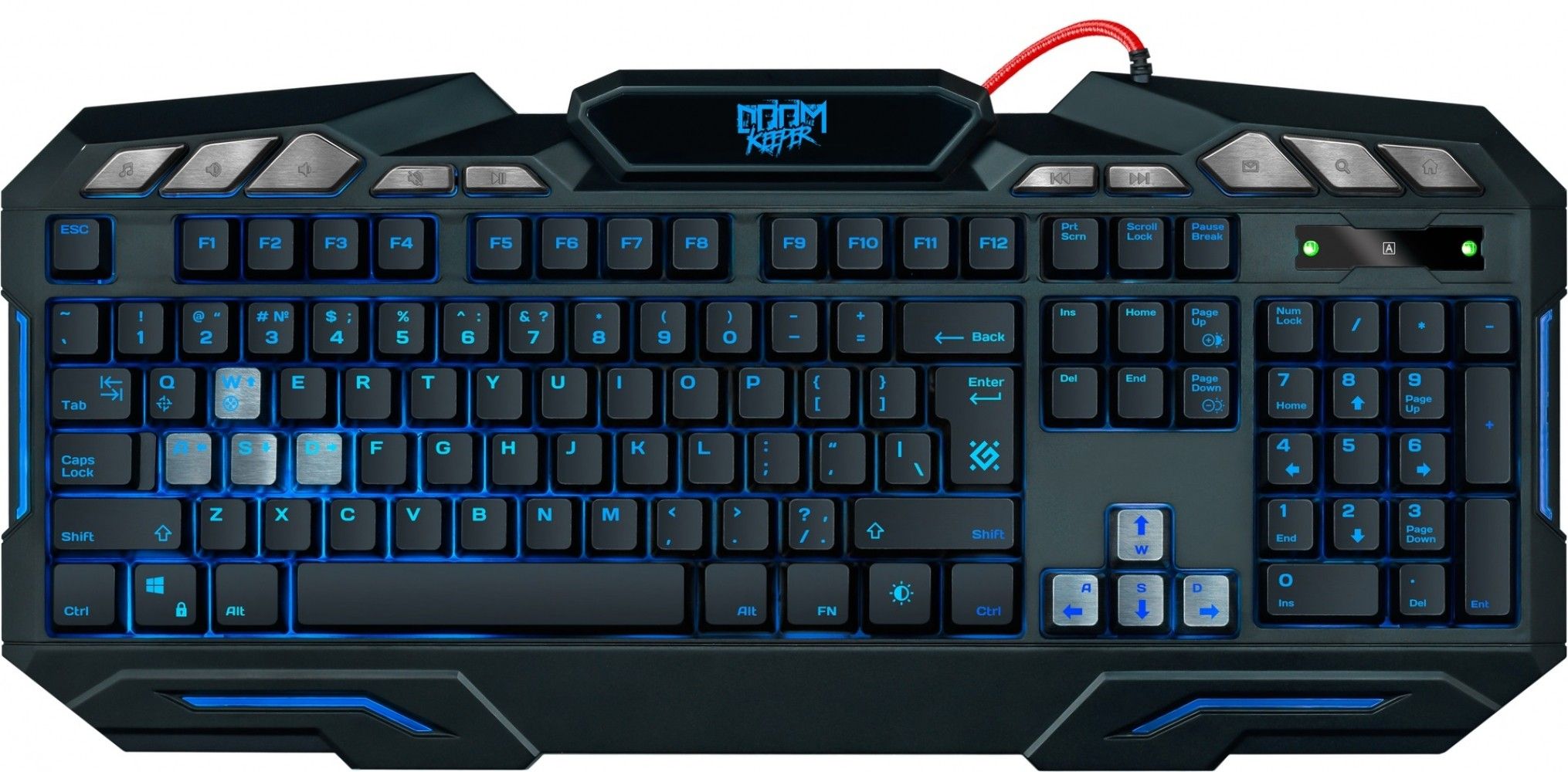 

Клавіатура Defender Doom Keeper GK-100DL USB (45100) Black