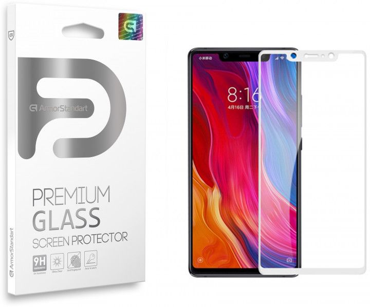 

Защитное стекло Armorstandart Edge для Xiaomi Mi 8 SE (ARM52301-G3D-WT) White