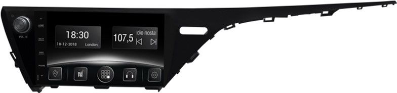

Автомагнітола штатна Gazer CM6510-V70 для Toyota Camry V70 2018+