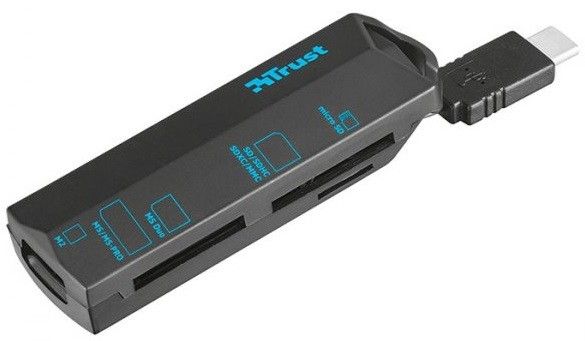 

Кард-ридер Trust USB Type-C Card reader (20968)