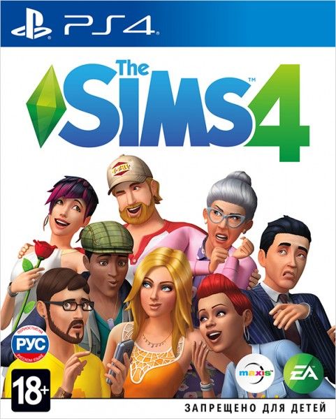 

Диск The Sims 4 (PS4, російська версія)