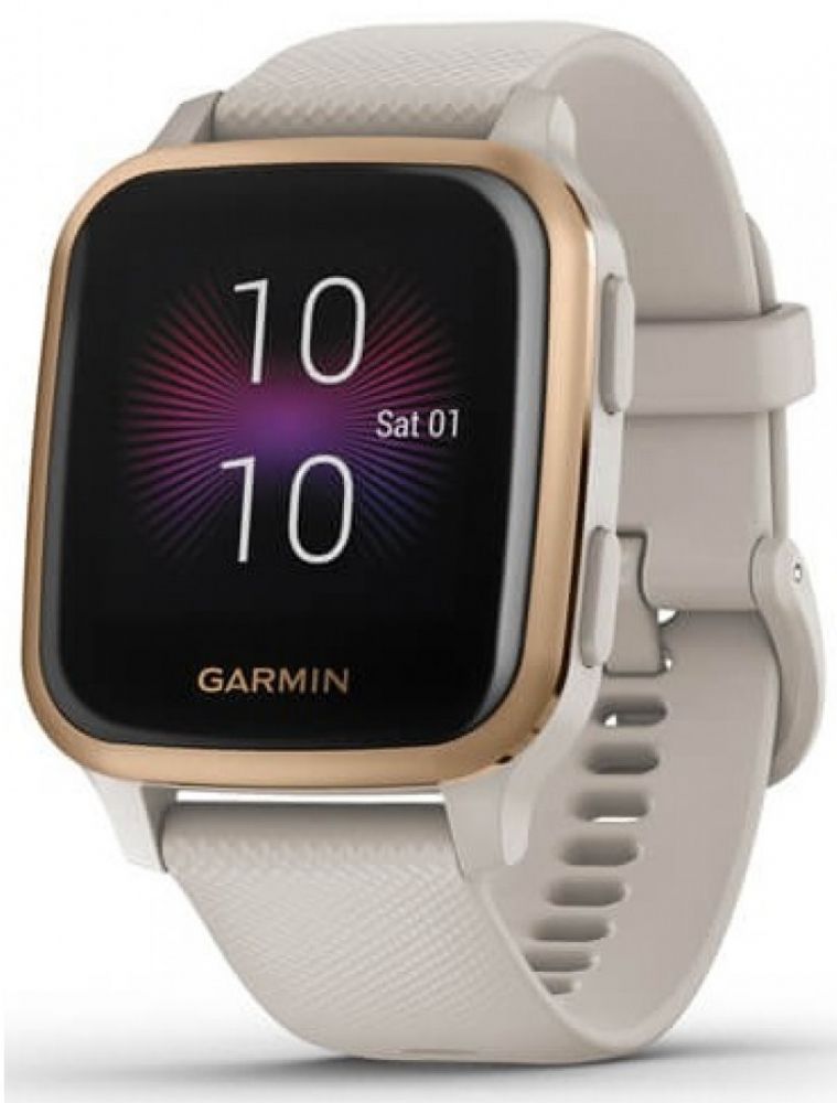 

Смарт-годинник GARMIN Venu Sq Music (010-02426-11) Light Sand/Rose Gold