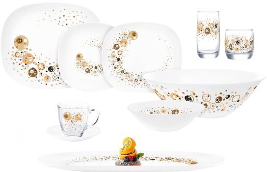 

Сервиз столовый Luminarc Sweet Line Comet Nova из 50 предметов (P0128)