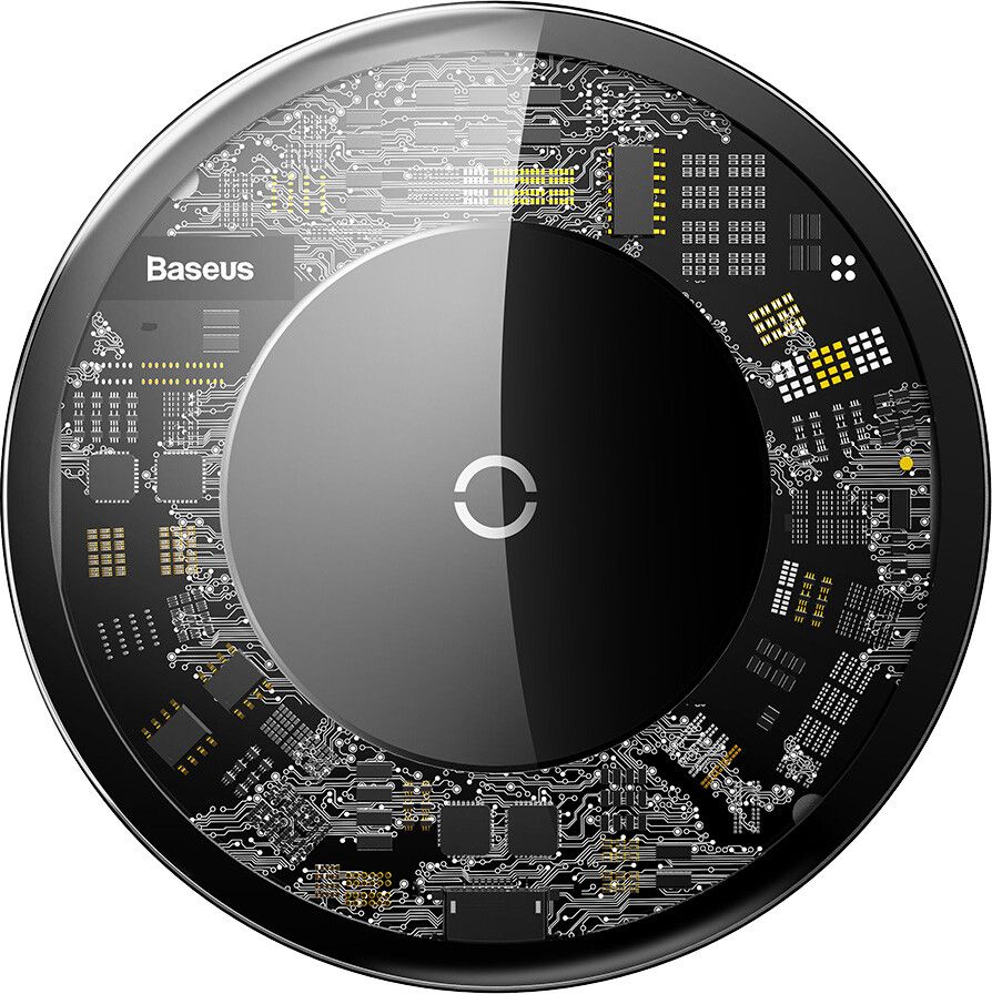 

Бездротовий зарядний пристрій Baseus Simple Crystal (CCALL-AJK01) Transparent Black