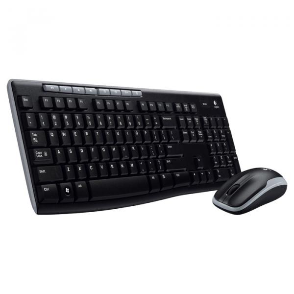 

Комплект бездротовий Logitech MK270 RUS (920-004518) Black