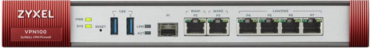 

Міжмережевий екран ZYXEL ZyWALL VPN100 (VPN100-EU0101F)