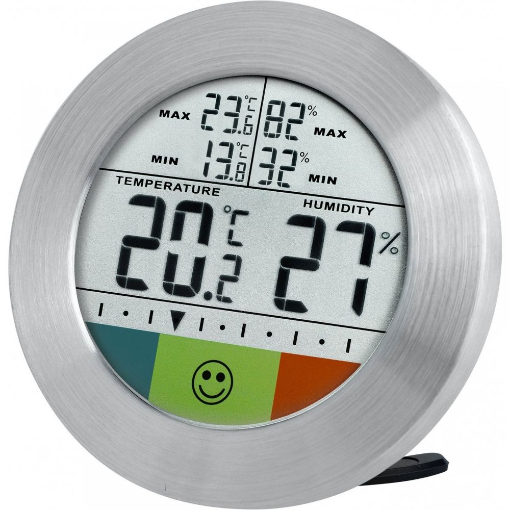 

Термогигрометр Bresser Temeo Hygro Circuitu Silver (923259)