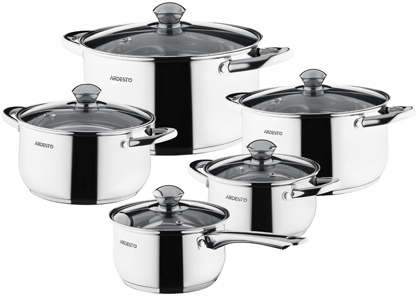 

Набір посуду Ardesto Gemini Gourmet 10 предметів (AR1910PS)