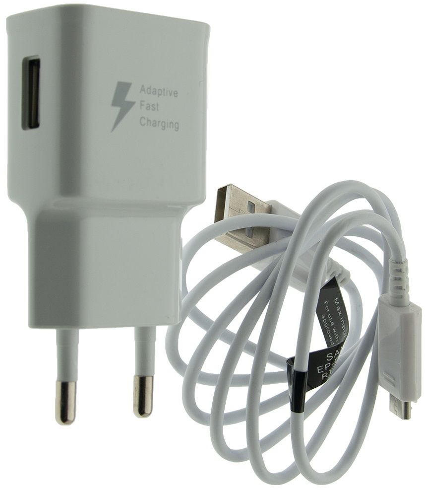 

Зарядное устройство WUW T19 1USB QC2.0 15W + microUSB cable White