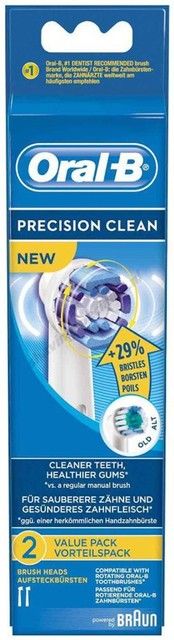 

Насадка до електричної зубної щітки ORAL-B BRAUN PRECISION CLEAN EB20-2 (4210201746324)