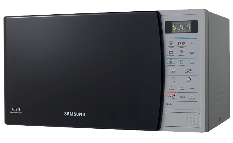 

Мікрохвильова піч Samsung GE83KRS-1 / BW