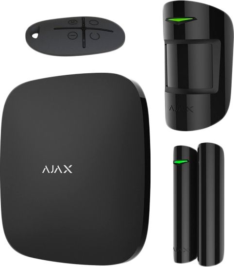 

Комплект охоронної сигналізації Ajax StarterKit Plus (000012254) Black