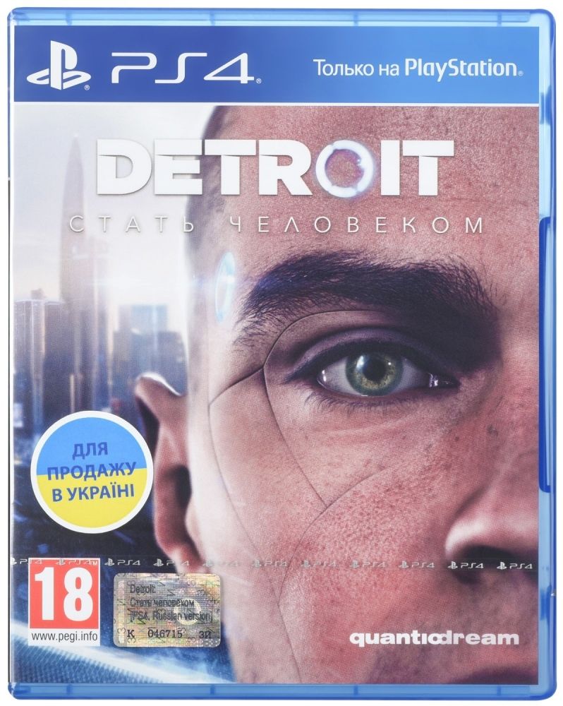 

Диск Detroit: Стати людиною (PS4, російська версія)