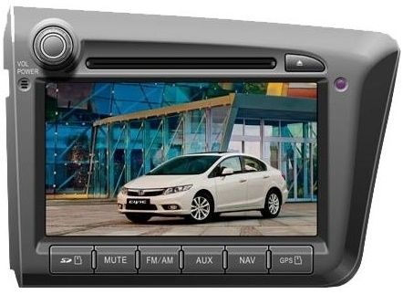 

Штатная магнитола Phantom DVM-1333G i6 Honda Civic 4D 2012