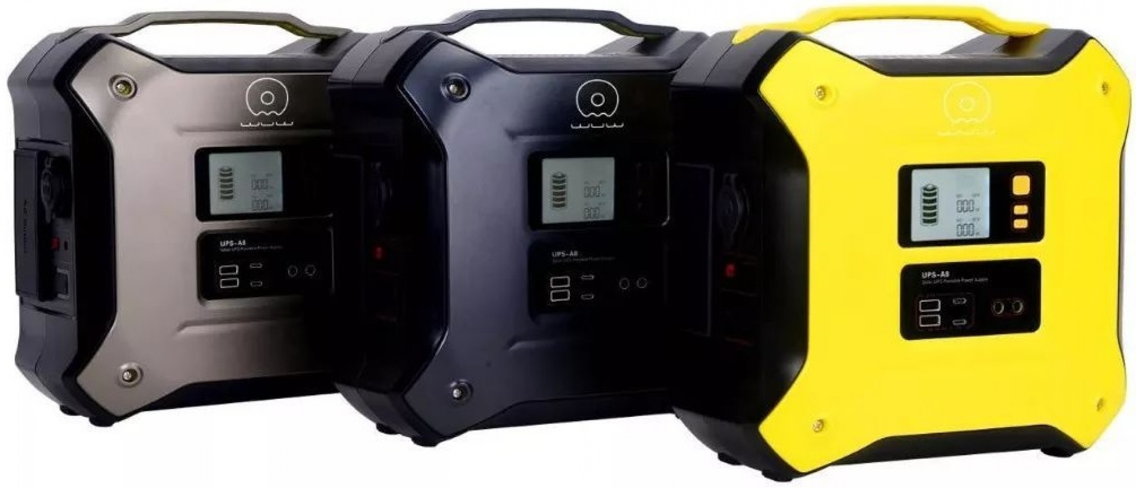 

УМБ-UPS WUW UPS 130500mAh Li-ion 10USB 550W LCD Black