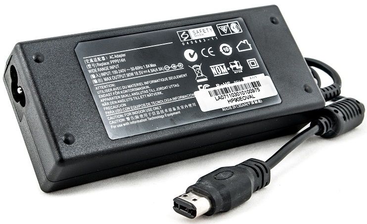 

Блок живлення PowerPlant для ноутбуків HP, COMPAQ 220V, 18.5V 90W 4.9A (oval) (HP90EOVAL)