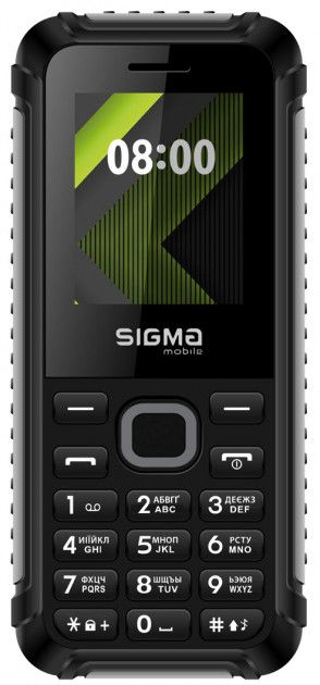 Акція на Мобільний телефон Sigma mobile X-style 18 Track Black-Grey від Територія твоєї техніки