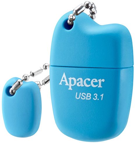

USB флеш накопичувач Apacer AH159 64GB USB 3.1 (AP64GAH159U-1) Blue