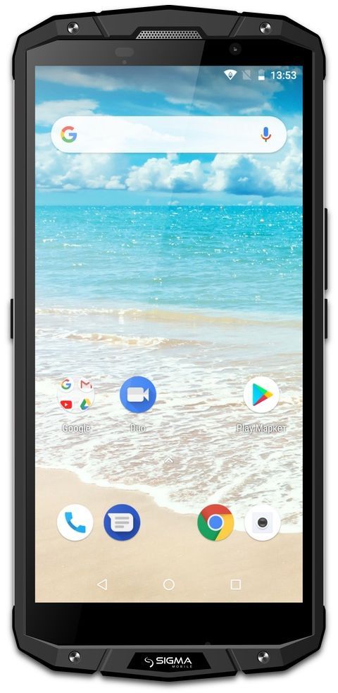 

Смартфон Sigma mobile X-treme PQ54 Black (6500mAh) с беспроводной зарядкой QI