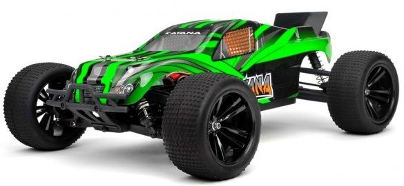 

Модель автомобіля Himoto Траггi Katana E10XT Brushed 1:10 2.4 ГГц Green