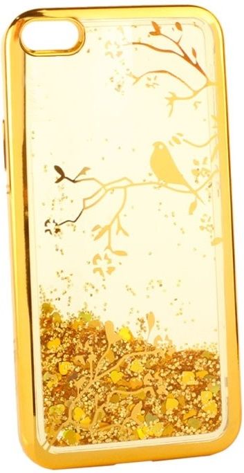 

Накладка Beckberg Aqua iPhone 5 Bird Gold