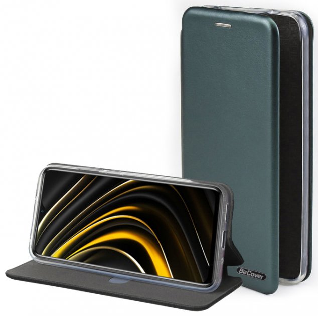 

Чохол-книжка BeCover Exclusive для Xiaomi Redmi Note 10 / Note 10S (707017) Dark Green